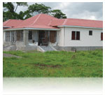 First phase of construction of a residence in the Children's Village